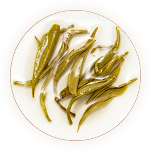 茉莉花茶 叶底