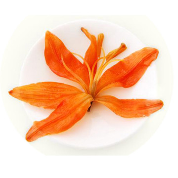百合花茶 叶底