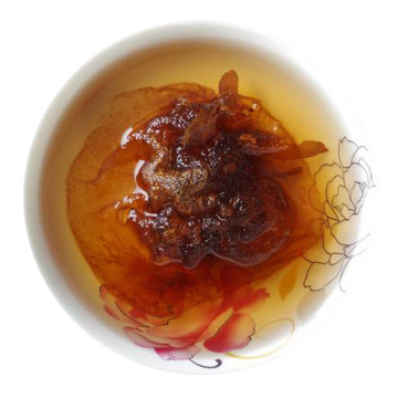 胖大海茶 叶底