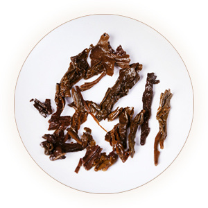渠江薄片 叶底