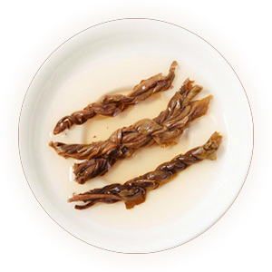 辫子茶 叶底