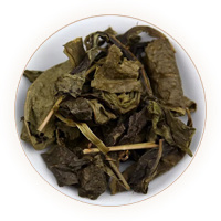 黄大茶 叶底