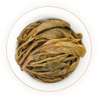 坝卡囡普洱茶 叶底