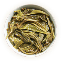 曼松普洱茶 叶底