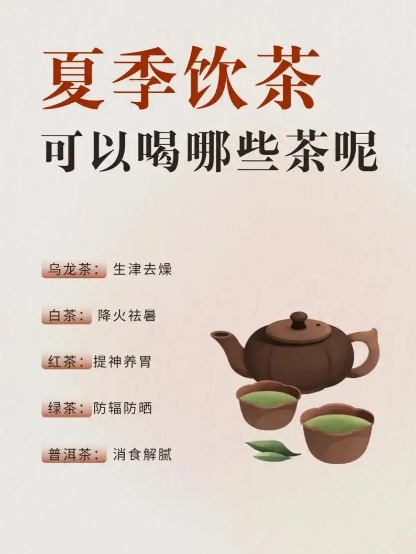 炎炎夏日，适合喝的茶都在这儿了-茶之家