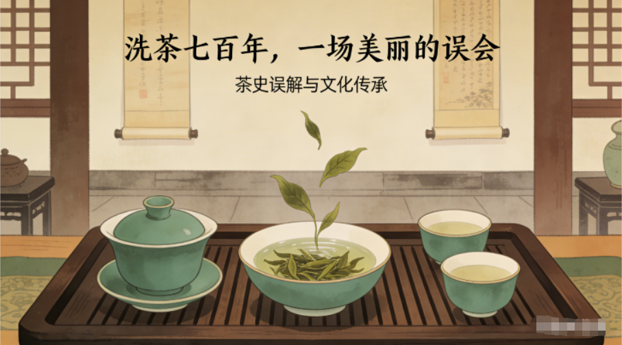洗茶七百年，一场美丽的误会-茶之家