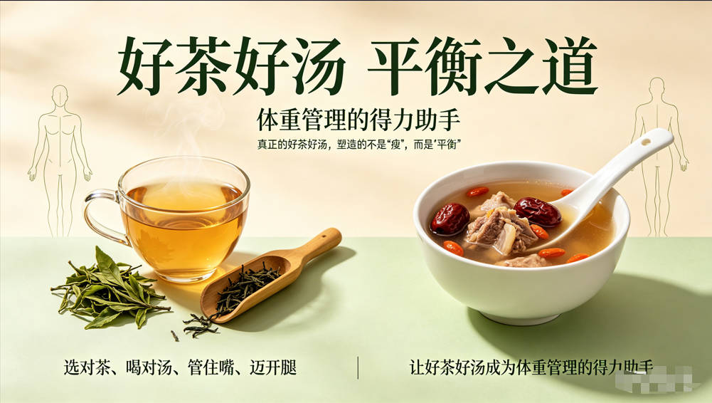 好茶好汤塑造好身材：那些老茶客不愿说的“轻体密码”，一次说透-茶之家