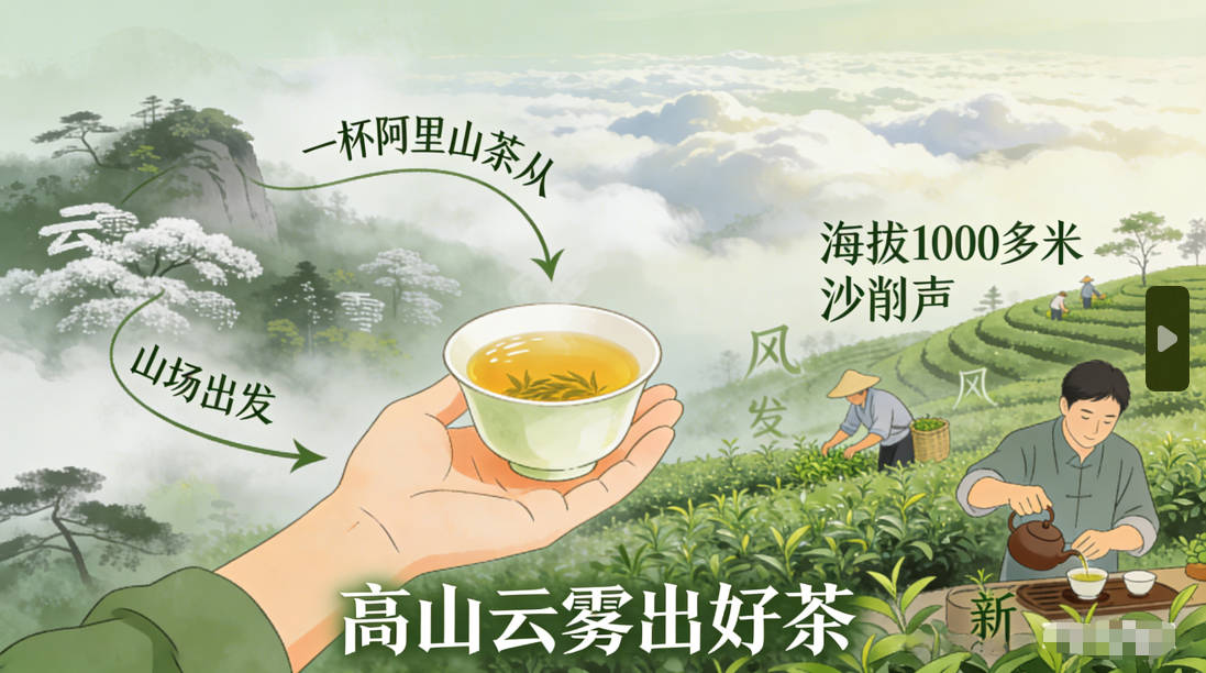 阿里山上茶飘香：藏在云雾里的高山秘境，喝过就忘不掉的“山韵”-茶之家