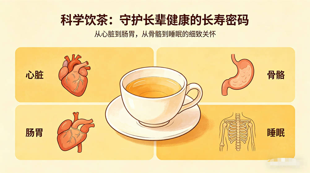 老年人喝茶的“黄金法则”：为何医生反复强调要“淡”字当头？-茶之家