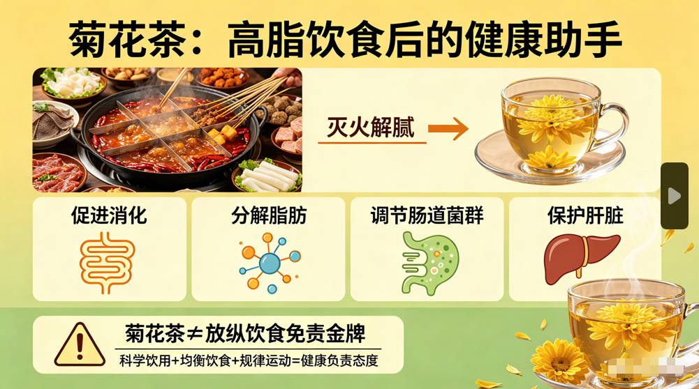 每次吃完火锅烧烤，记得用这杯茶“灭火解腻”-茶之家
