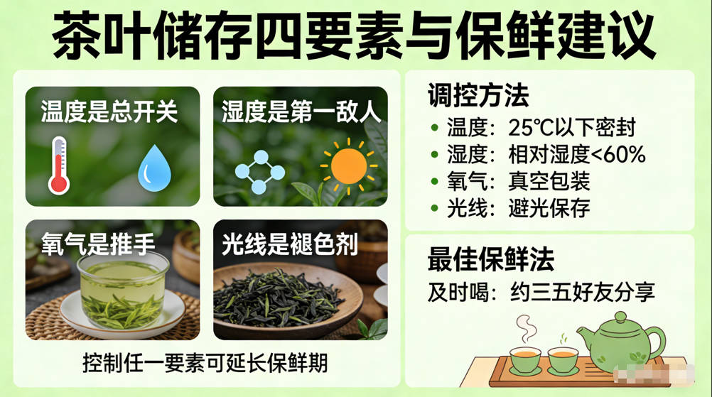 茶叶存坏只因这4个“隐形杀手”！老茶客私藏的控湿控温秘诀-茶之家