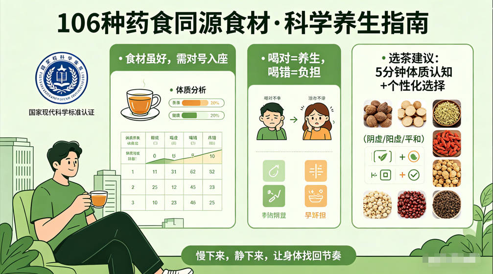 药食同源目录再扩容！106种“官方盖章”食材，照着喝准没错-茶之家