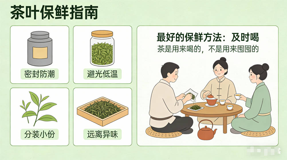 茶叶放半年还像新茶?茶友私藏的保鲜法,一看就会-茶之家