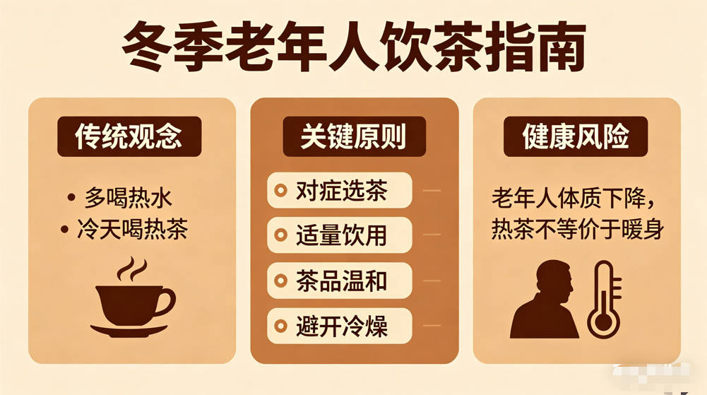 越喝热茶越怕冷？老年人常饮茶致体温降低，建议减少饮用量-茶之家