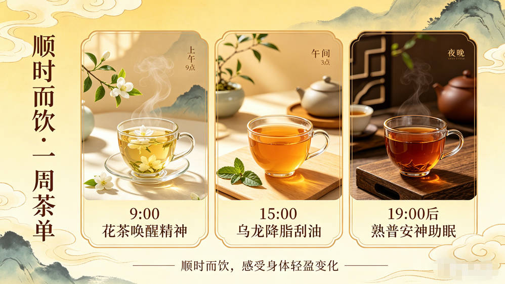 喝茶也讲究“时间表”！几点喝什么茶，躲过便秘失眠，健康加分-茶之家