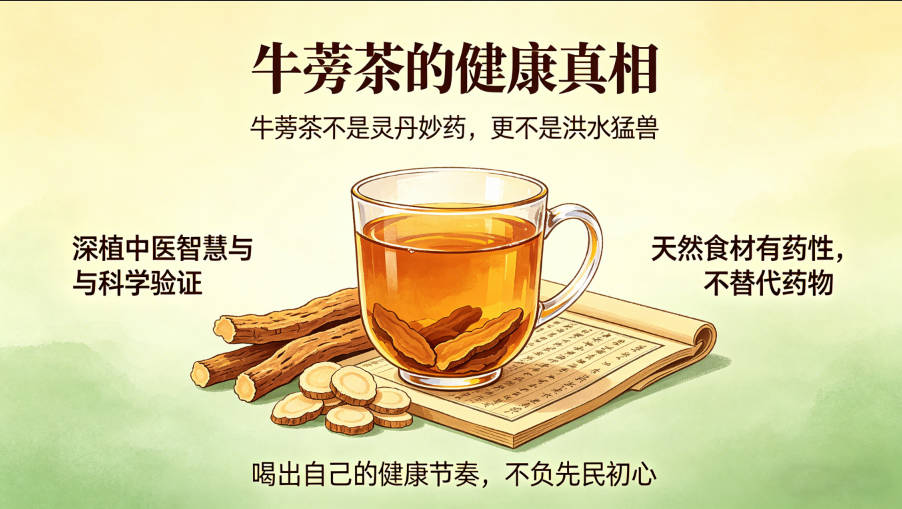 牛蒡茶的功效科学解构：不是风口，而是喝对才有效-茶之家
