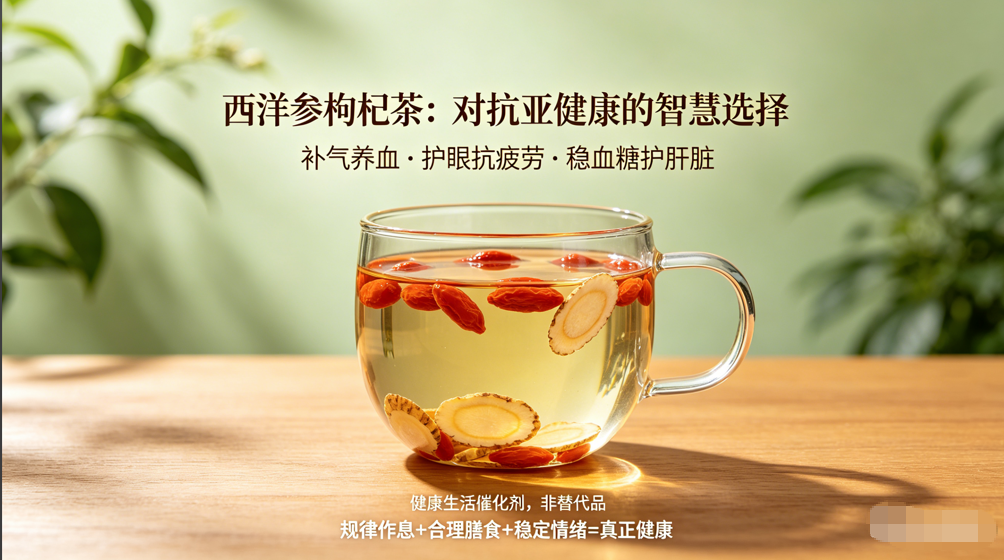 熬夜回血、眼睛回春!私藏的西洋参枸杞茶,喝对了才有效-茶之家
