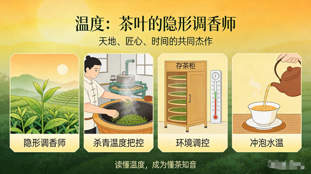 温度，一杯茶的“隐形调香师”：它如何左右茶叶的香气与品质？-茶之家