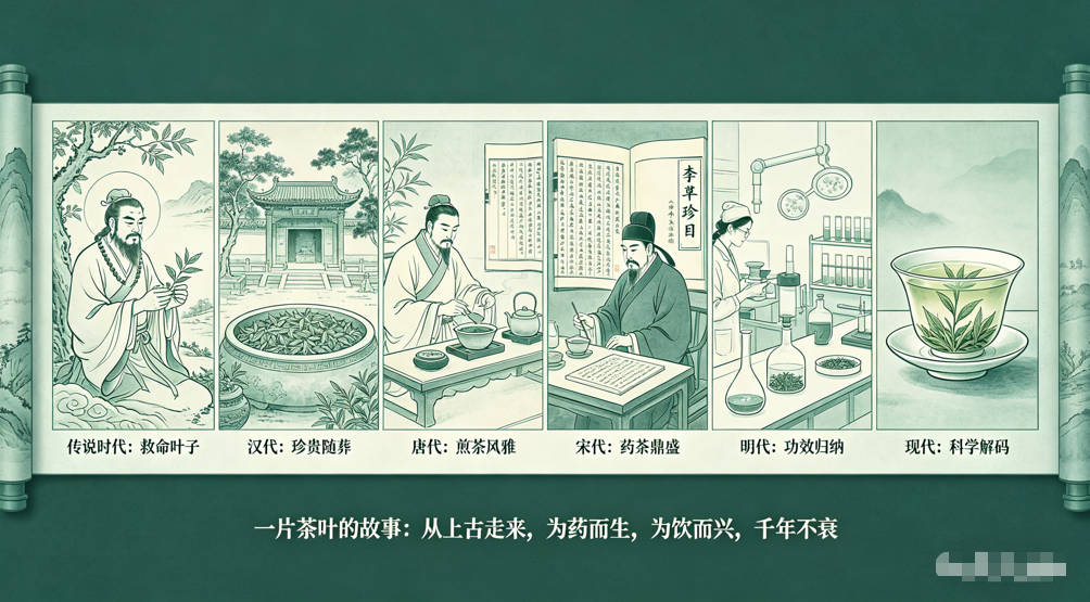 从”解毒草”到”万病之药”，这杯东方树叶守护中国人几千年-茶之家