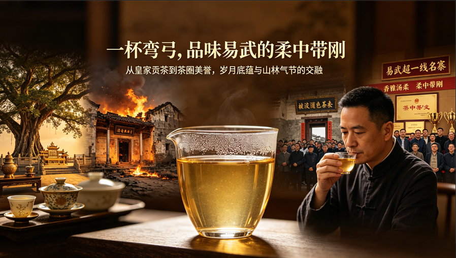 易武“超一线”弯弓：香雅汤柔只是表象，柔中带骨才是灵魂-茶之家