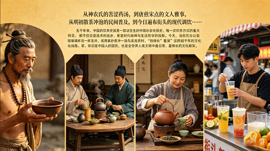 从“吃茶”到“品茶”：中国饮茶发展四段论，一次看懂千年演变-茶之家