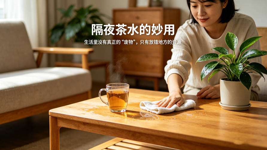 隔夜茶别急着倒！10大隐藏妙用，从头到脚变废为宝-茶之家