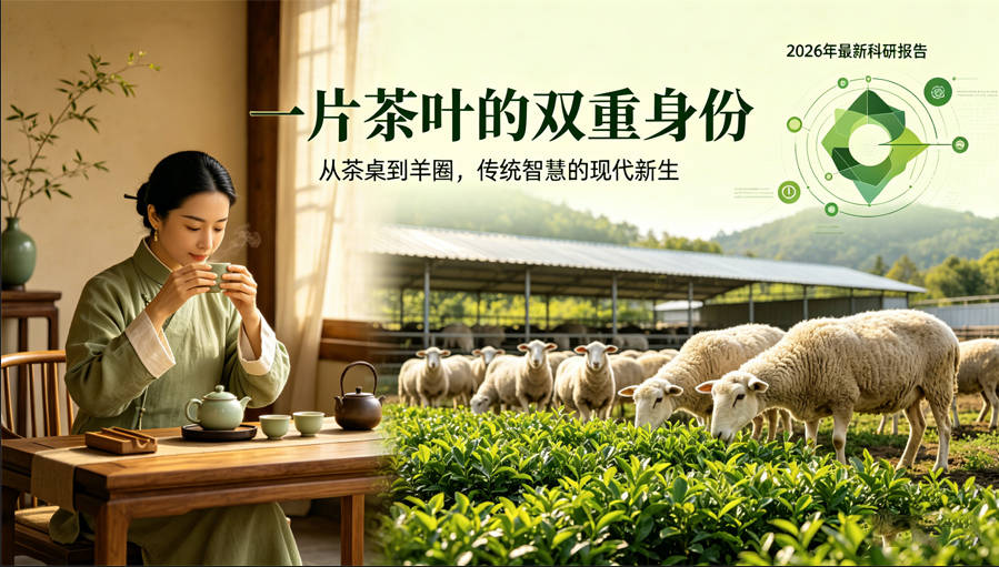 老茶农私藏的“万能药”：羊生病不花一分钱，一片茶叶就搞定-茶之家