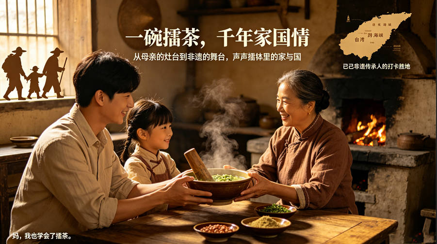 一碗擂茶一碗情：母亲手中磨转的千年乡愁-茶之家
