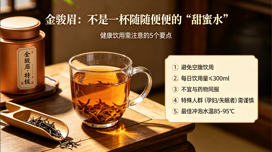喝金骏眉红茶的禁忌事项：这9类人请自觉放下手中的这杯